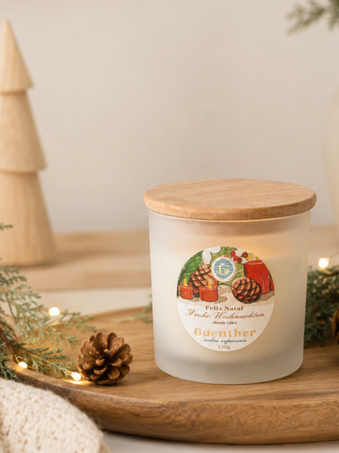Vela Perfumada Feliz Natal