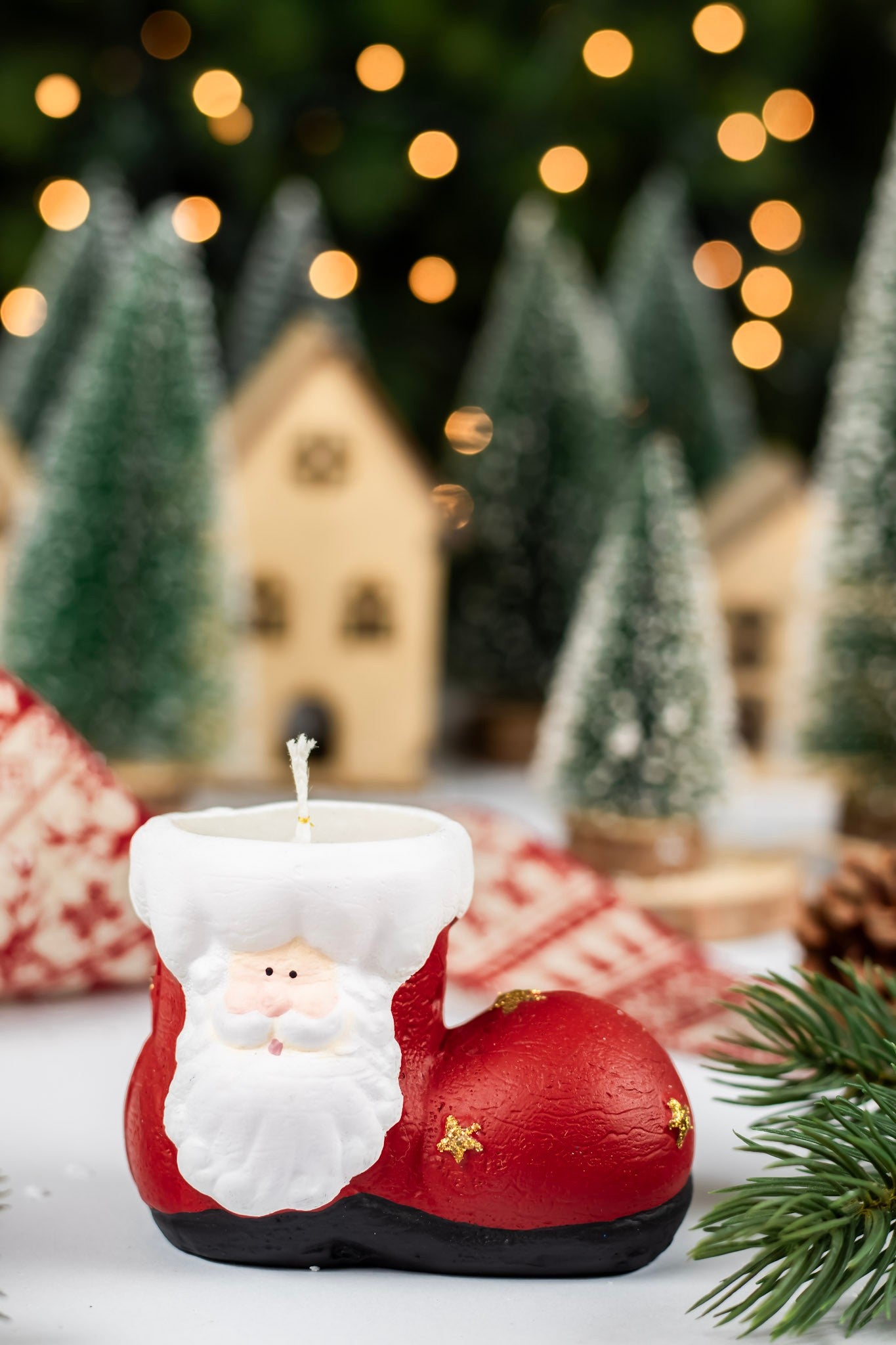 Vela Bota Papai Noel