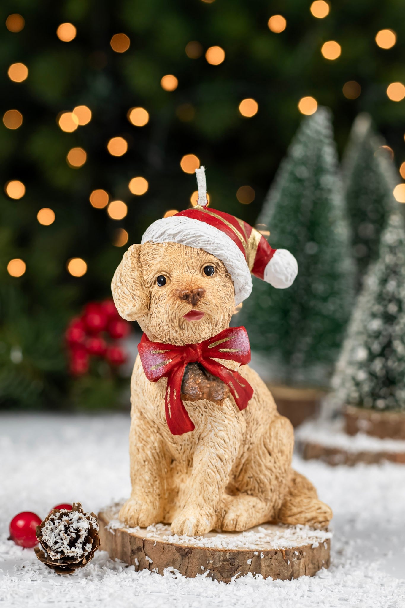 Vela Cão Noel