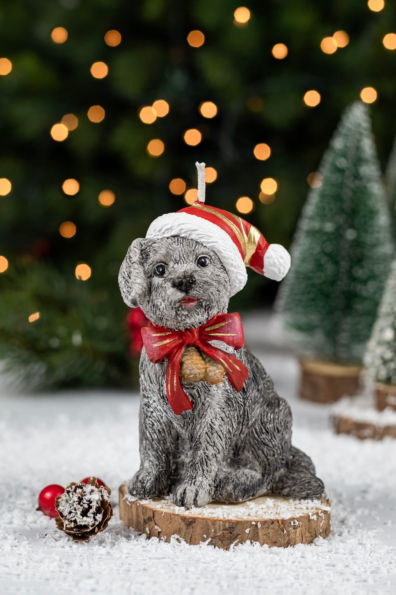 Vela Cão Noel