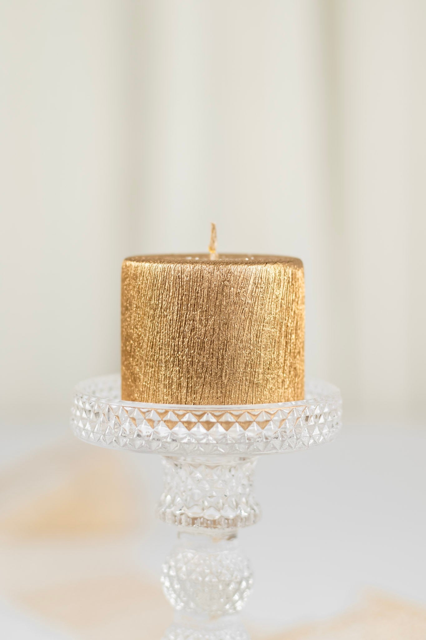 Vela Dourada Cílindrica Mini