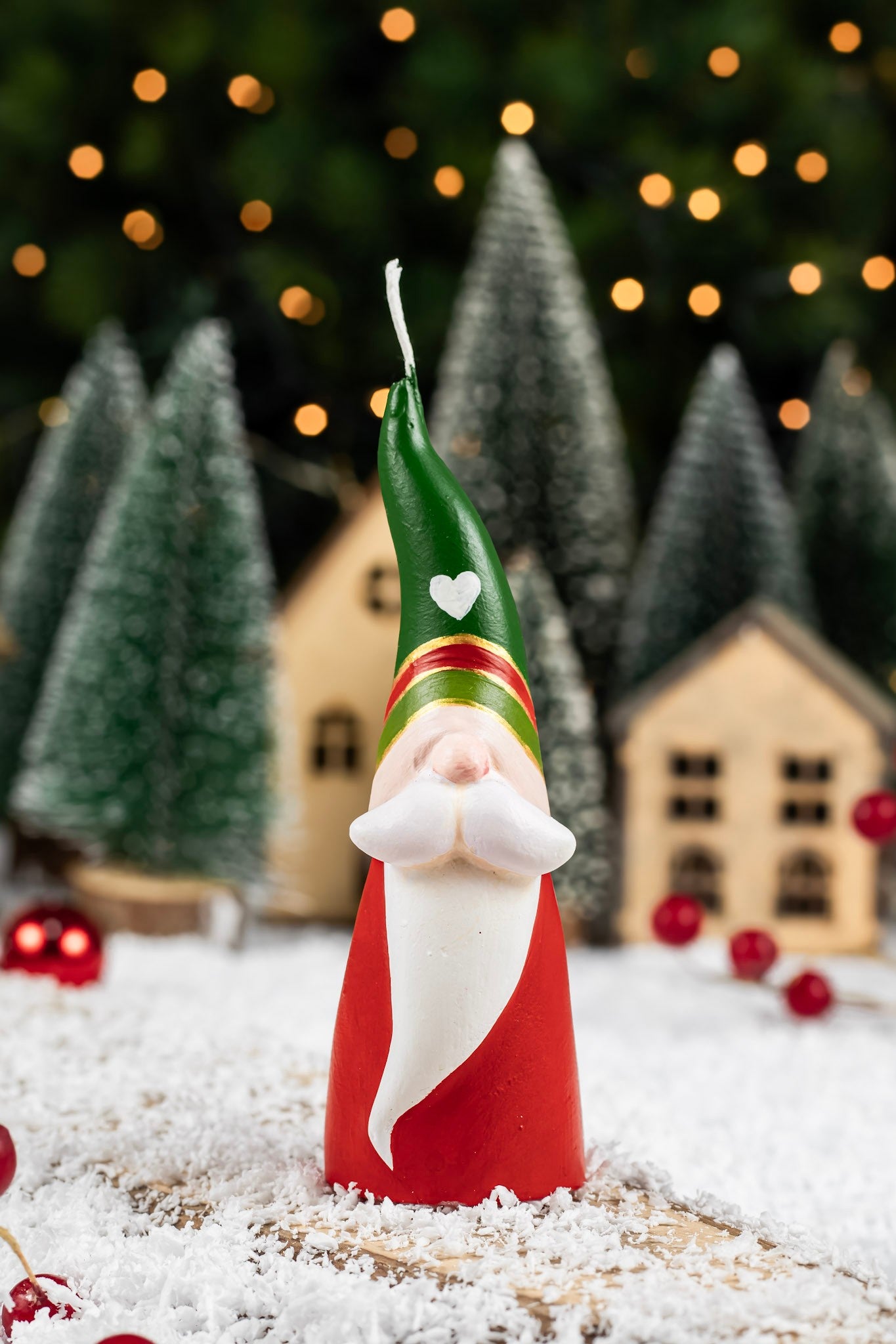 Vela Noel Escandinavo Pequeno