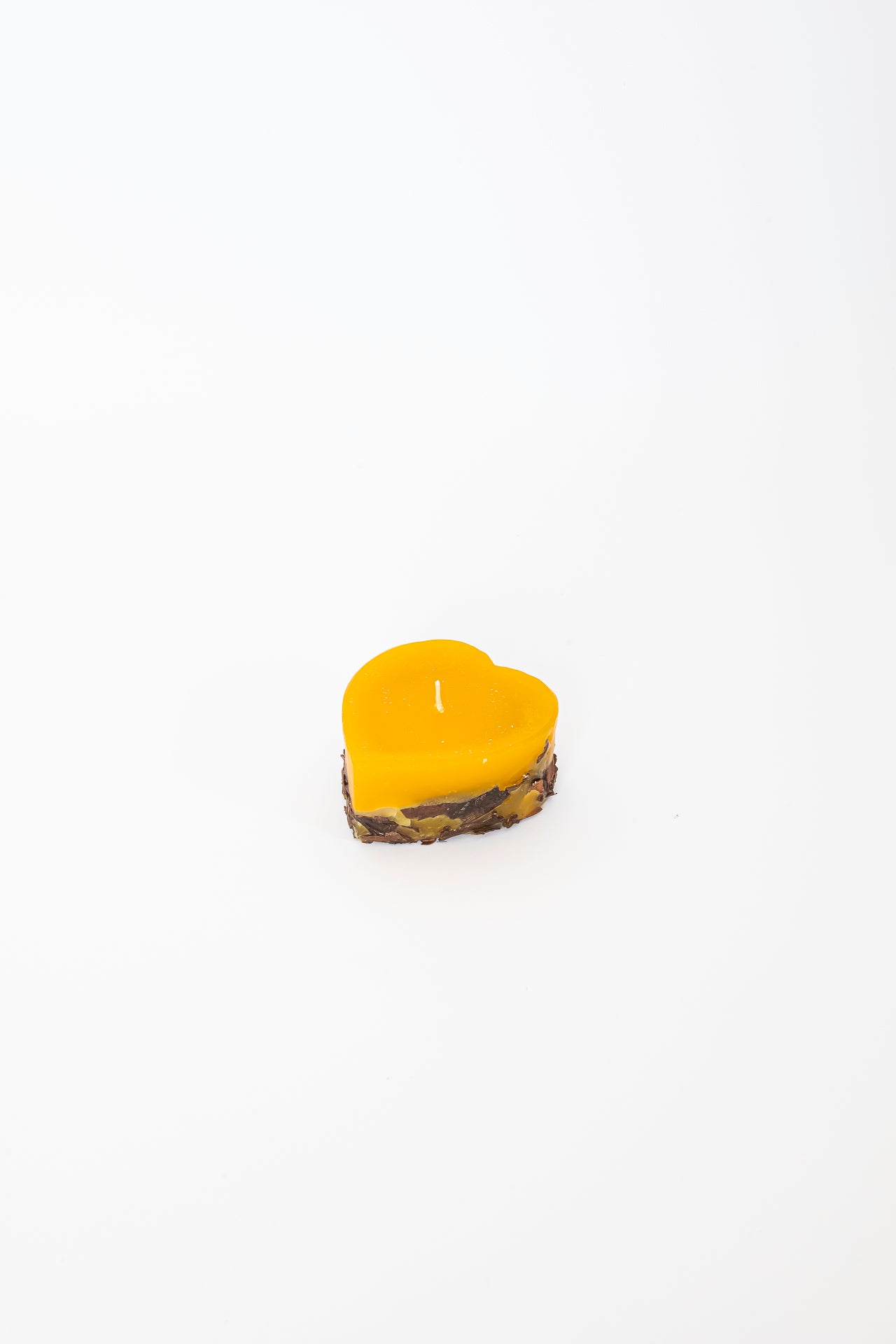 Vela Coração com Canela