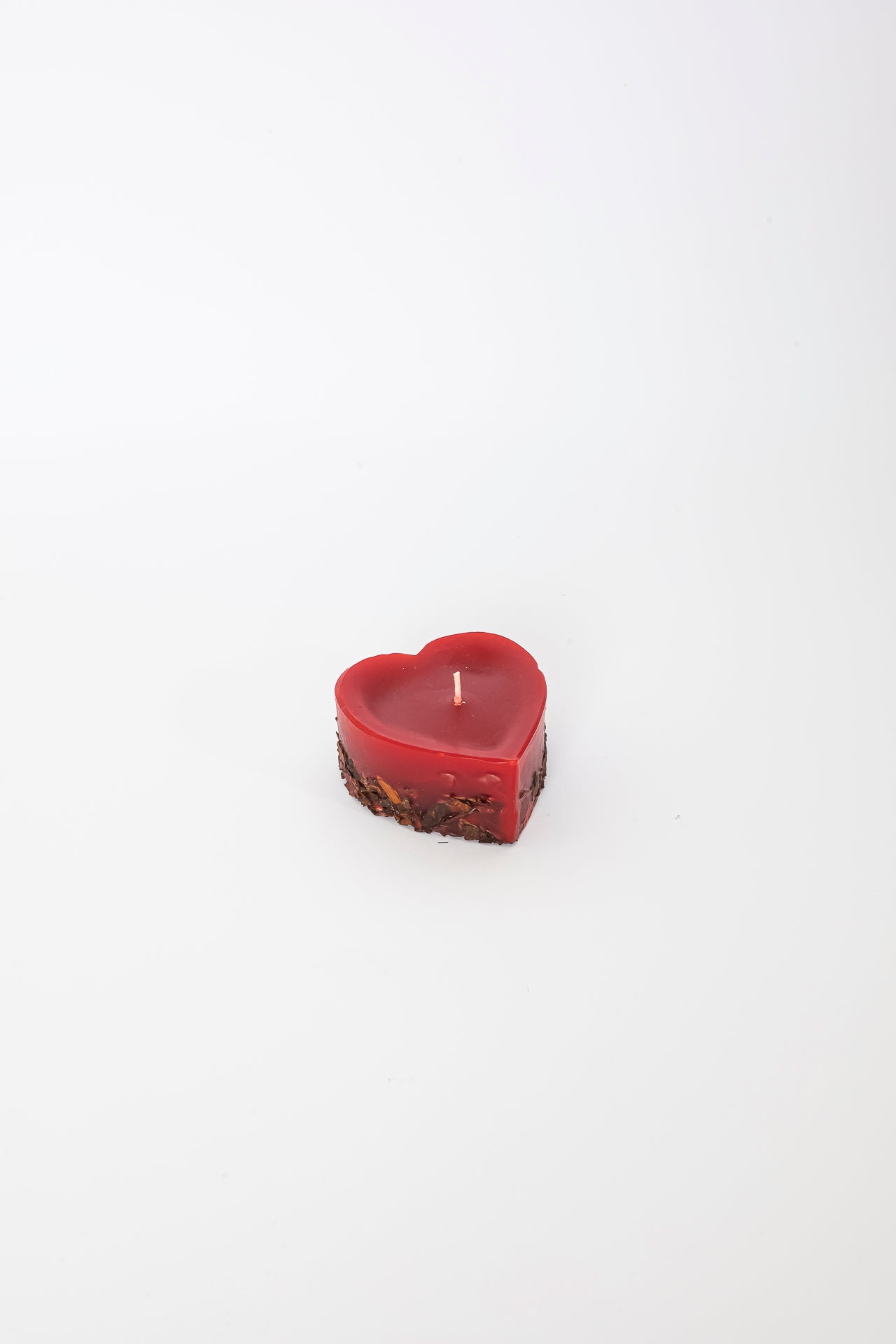 Vela Coração com Canela