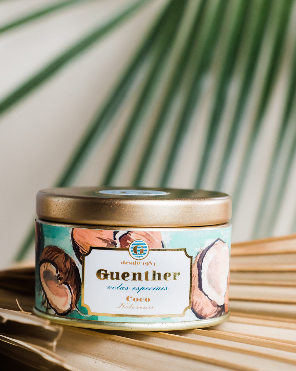 Vela Perfumada Lata Coco