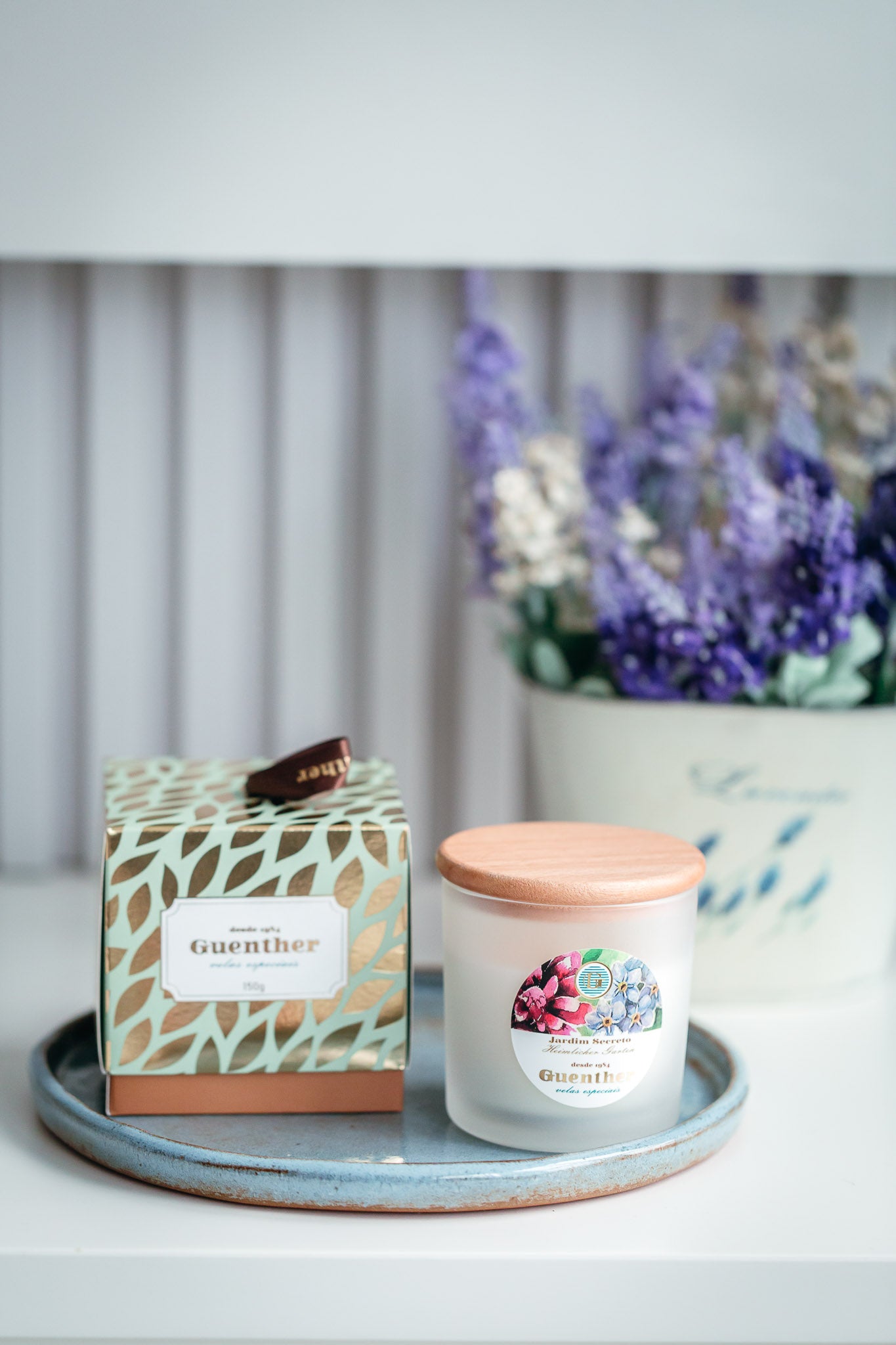 Vela Perfumada Jardim Secreto