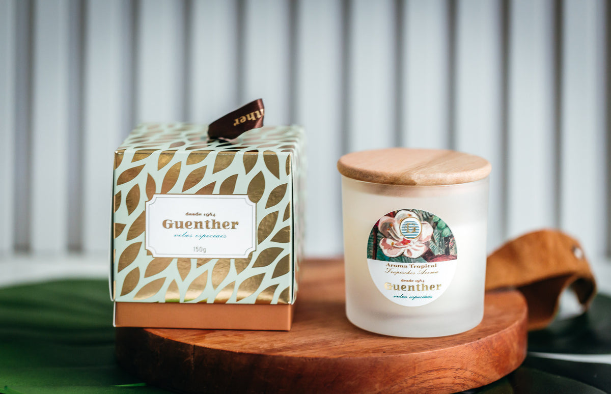 Vela Perfumada Aroma Tropical