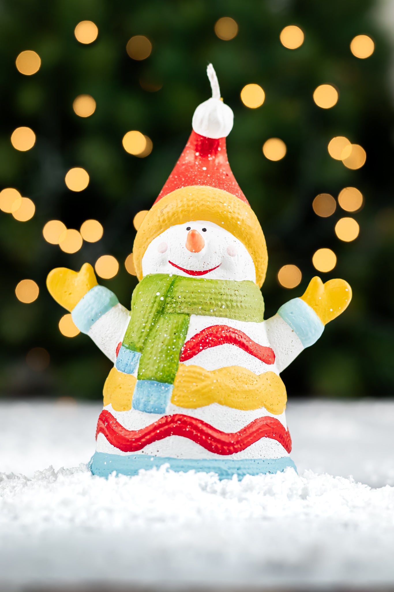 Vela Boneco de Neve