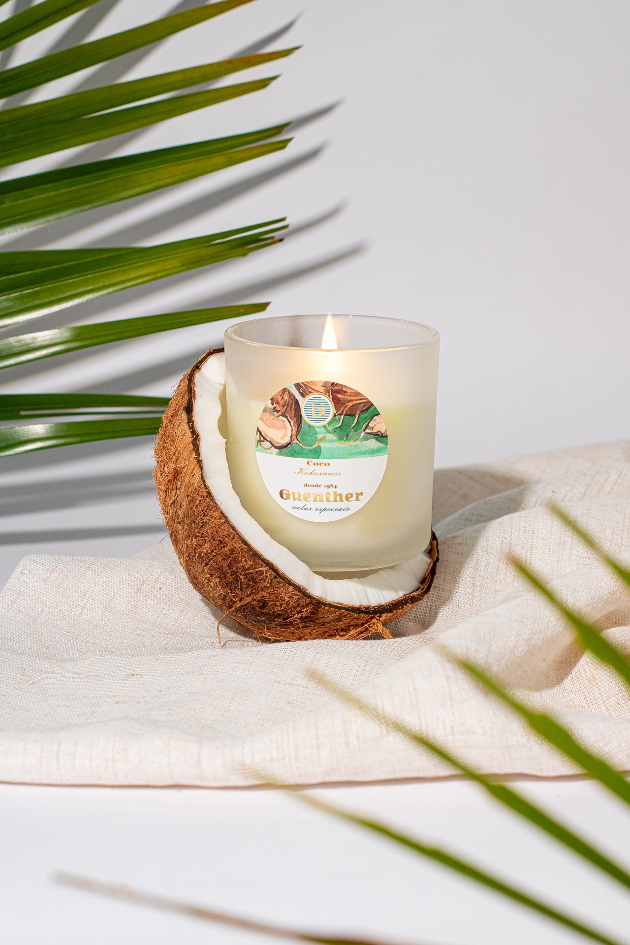 Vela Perfumada Coco