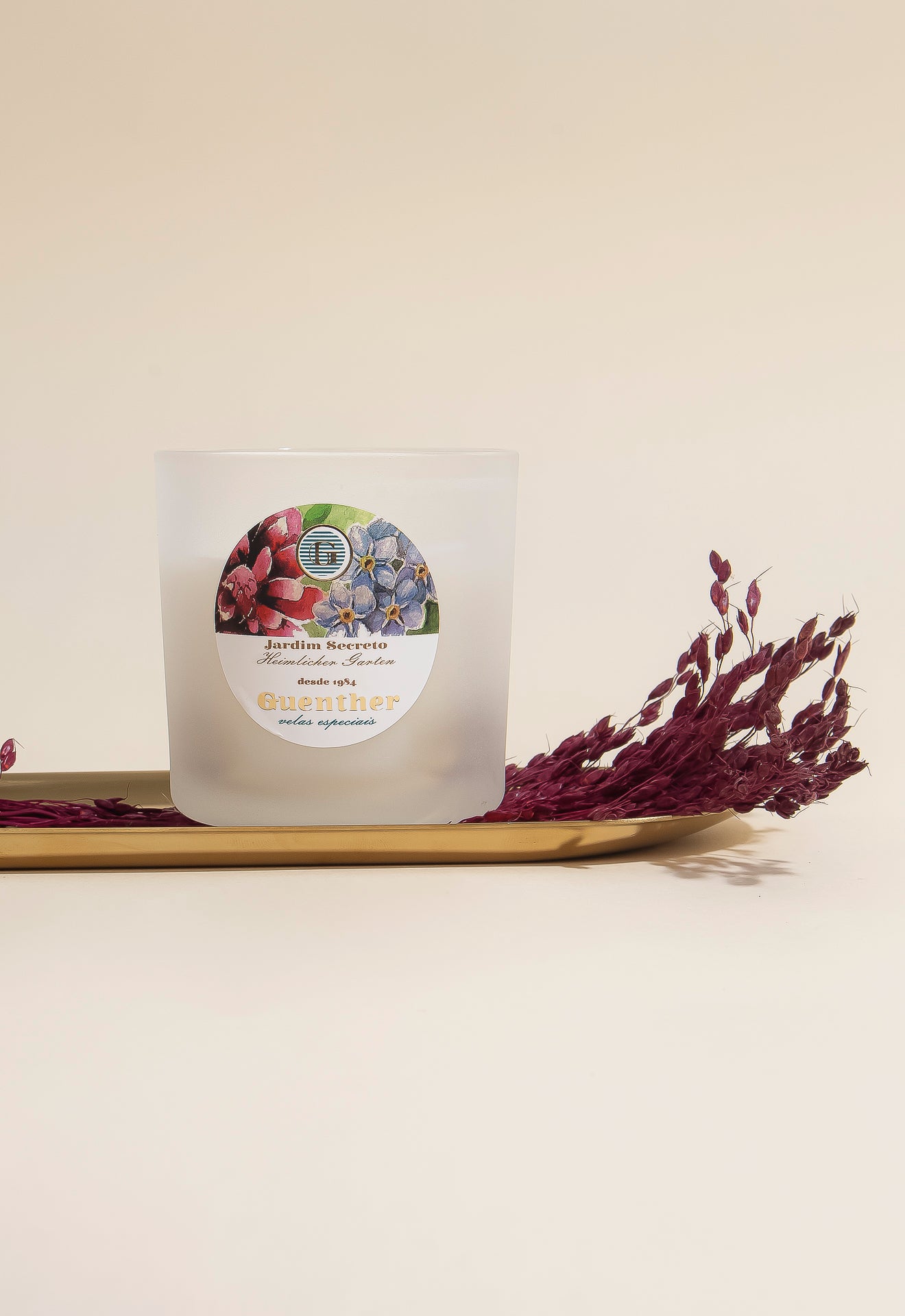 Vela Perfumada Jardim Secreto