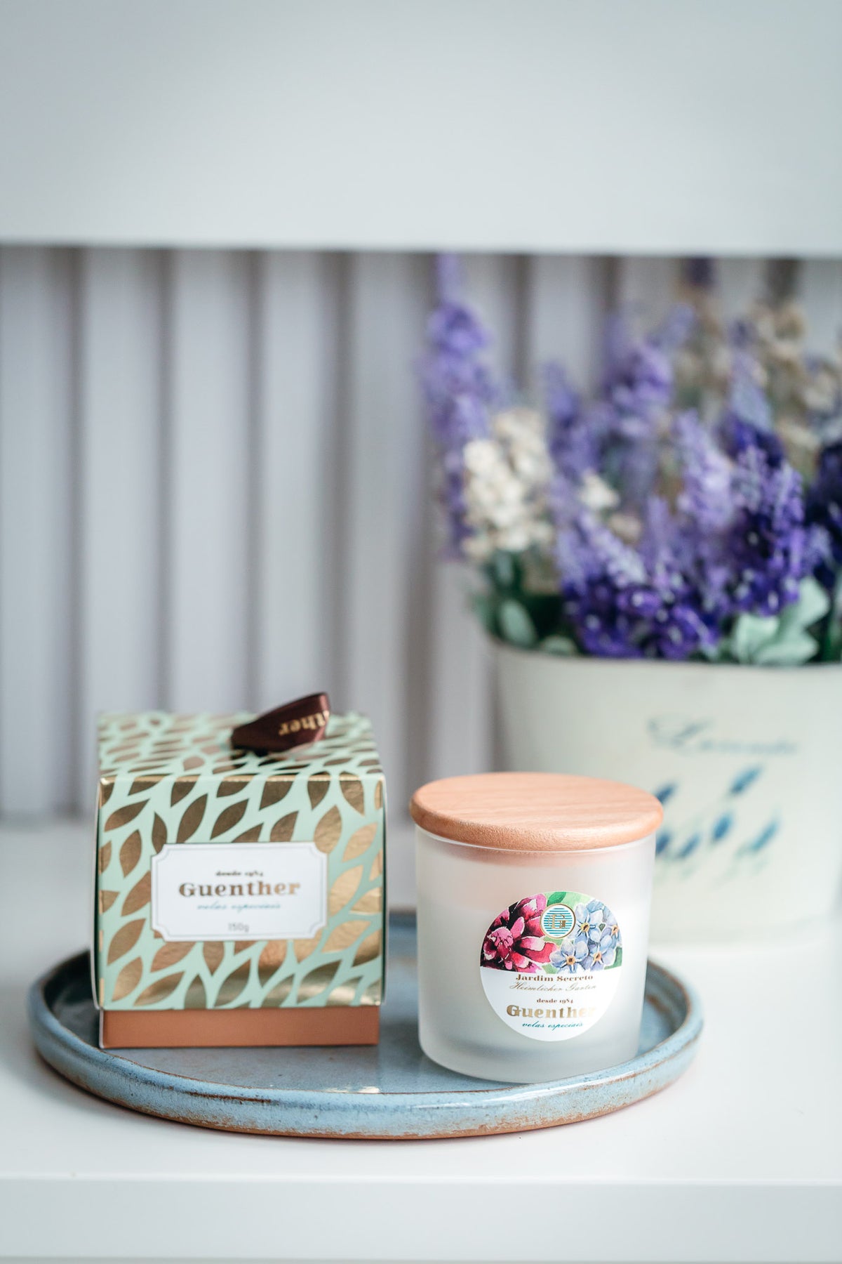 Vela Perfumada Jardim Secreto
