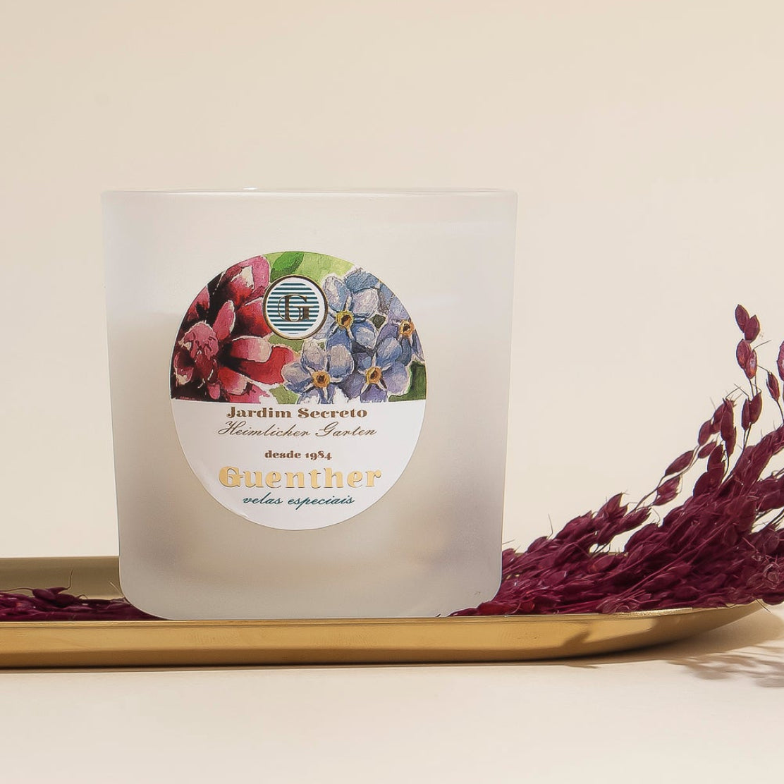 Vela Perfumada Jardim Secreto